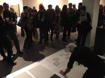 Alfredo Rapetti Mogol and Federico Comelli Ferrari: White and Black Parallel, installation view