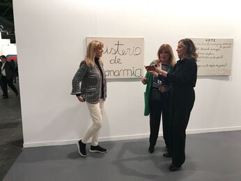 Del Infinito at ARCOmadrid 2018, installation view