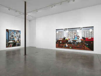 Hernan Bas: The Conceptualists, installation view