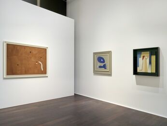 Schwitters Miró Arp, installation view