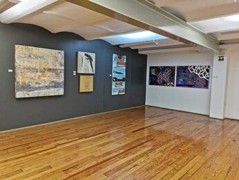 Colectiva de Artistas de Galería Casa Lamm, installation view
