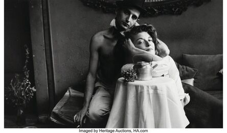 Saul Leiter, ‘Angelo Ippolito with Anita Berger’, circa 1950s