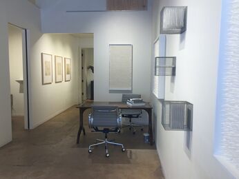 TEARING ROLLING FOLDING, installation view