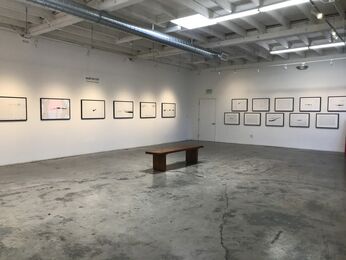 Snow Drawings, installation view