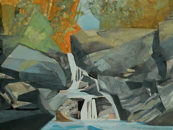 Mariella Bisson, ‘A September Day at the Waterfalls’, 2019