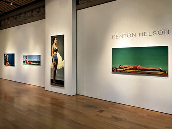 Kenton Nelson | Water Paintings, installation view