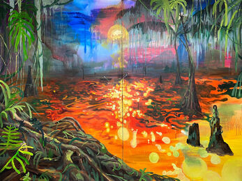 Seungkyung Oh, ‘Golden Sunset’, 2022