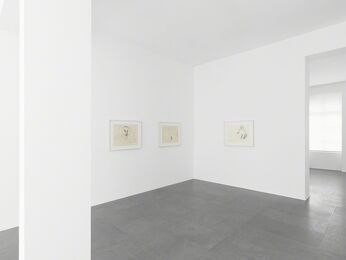 George Condo — Works on Paper, installation view