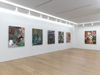 HERNAN BAS "INSECTS FROM ABROAD", installation view