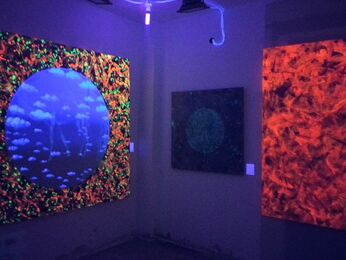 Art Hub Liwa Grand Opening, installation view