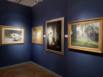 Somerville Manning Gallery at the American Art Fair, installation view