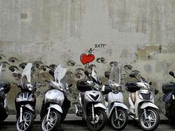 B Randall Willis, ‘Vespa with Love’, 2021