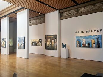 Paul Balmer | Recent Paintings, Artist Opening, installation view