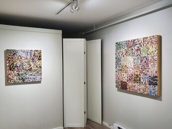 because of you:  JILL HEDRICK, installation view