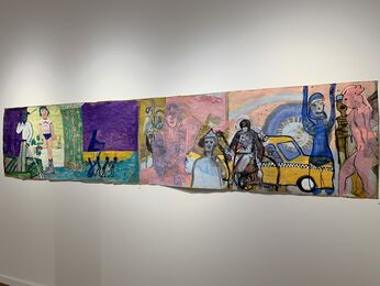 Geraldo Perez: Paintings, installation view