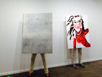 Nathalie Karg/ Cumulus Studios at Dallas Art Fair 2014, installation view