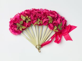 Marie Vincent, ‘Nosegay fan’, circa. 1898