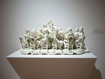 About Face: Contemporary Ceramic Sculpture, installation view
