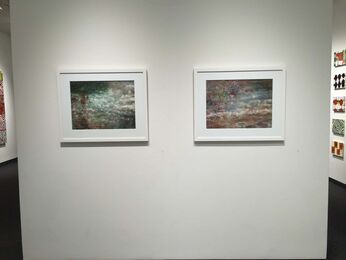 Robert Ferrandini "New Watercolors" / Louis Risoli "New Paintings", installation view