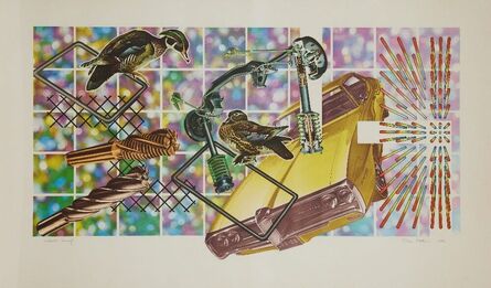 Peter Phillips, ‘Select-o-mat Tempest II; Bird and Machine’, 1972-1974