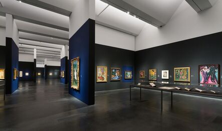 ‘Installatio view, "Expressionism in Germany and France: From Van Gogh to Kandinsky," Los Angeles County Museum of Art’