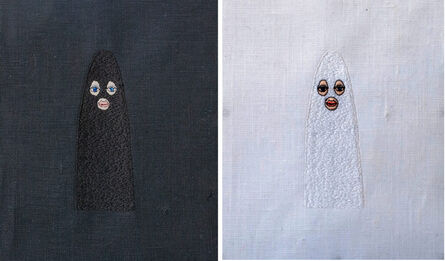 Kent Henricksen, ‘White Ghost, Black Ghost’, 2012
