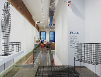 RO/LU : Surfaces On Which Your Setting And Sitting Will Be Uncertain, installation view