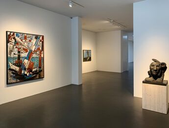 German Art from Private Collections, installation view
