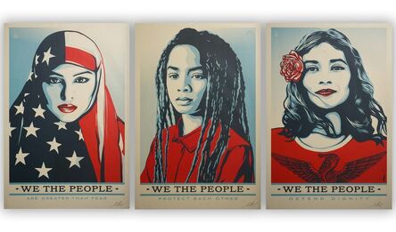 Shepard Fairey, ‘We The People’, 2017