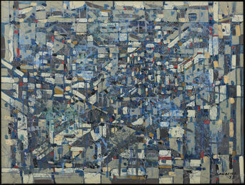 Antônio Bandeira, ‘ London Houses’, 1955