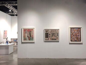 Michael Rosenfeld Gallery at Seattle Art Fair 2017, installation view