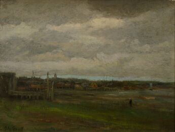 Albert L. Groll, ‘Foggy Shore’, ca. 1900