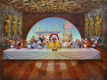 Ron English, ‘Super Supper ’, 2010