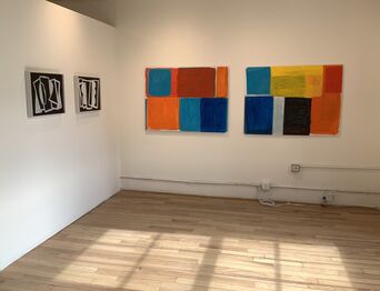 Janet Sawyer: Paintings, installation view