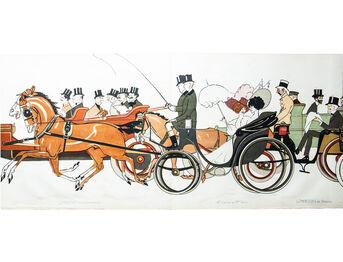 Sem, ‘Sem au Bois’, ca. 1908