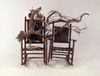 Lonnie Holley, ‘Him and Her Hold the Root’, 1994