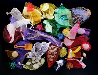 Susan Hockaday, ‘Plastic Net Bags’, 2017