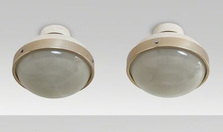 Gino Sarfatti, ‘A pair of ceiling lights  '3027' model’, 1960