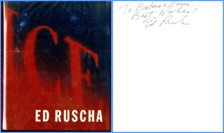 Ed Ruscha, ‘Ed Ruscha (Hand Signed and inscribed to former owner of 20th Century Fox)’, 2000