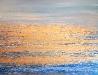 Izik Lambez, ‘Golden sea’, 2019