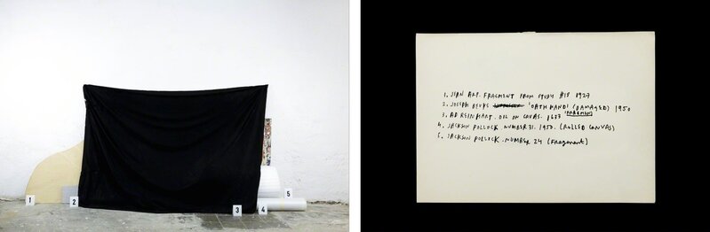Luis Úrculo, ‘Reconstructions #15’, 2014, Mixed Media, Nkjet print and mixed media on paper (diptych), Arredondo \ Arozarena