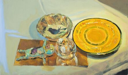 George Nick, ‘Bluebird with Katya's Ceramic Figure’, 2014