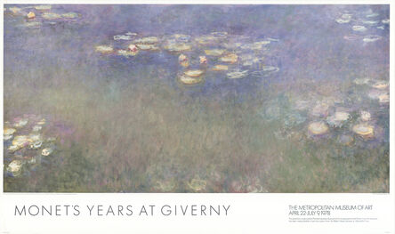 Claude Monet, ‘Water Lilies (Nympheas)’, 1997