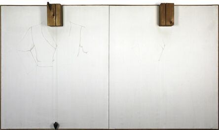 Jim Dine, ‘Double Silver Point Robes’, 1964