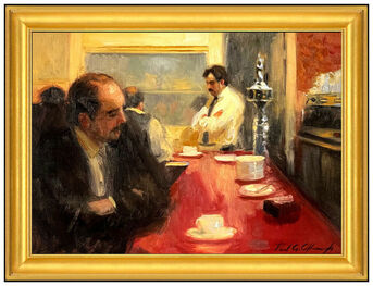 Paul G. Oxborough, ‘Evening Espresso’, 21st Century