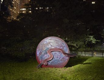 Katja Novitskova, ‘Earth Potential (Earthworm, Earth)’, 2017