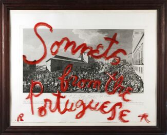 Rene Ricard: Sonnets from the Portuguese, installation view