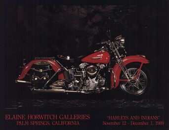 Jeff Dorgay, ‘1947 Harley Davidson Knucklehead’, 1989