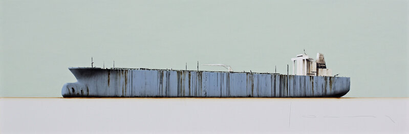 Stéphane Joannes, ‘Tanker Mai 2020 n° 4’, 2020, Painting, Oil, bitumen and glycerin on canvas, M Fine Arts Galerie