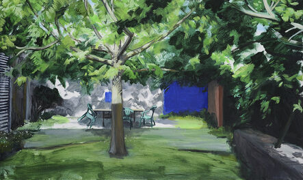 Kristin Headlam, ‘The Blue Square: Small Green Thoughts’, 2012